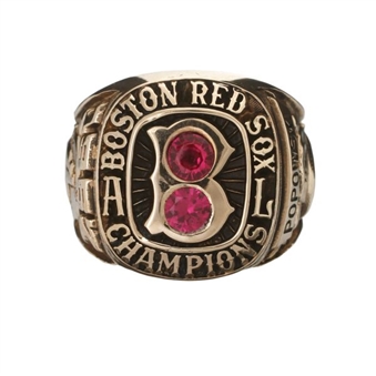 1967 Boston Red Sox American League Championship Ring 